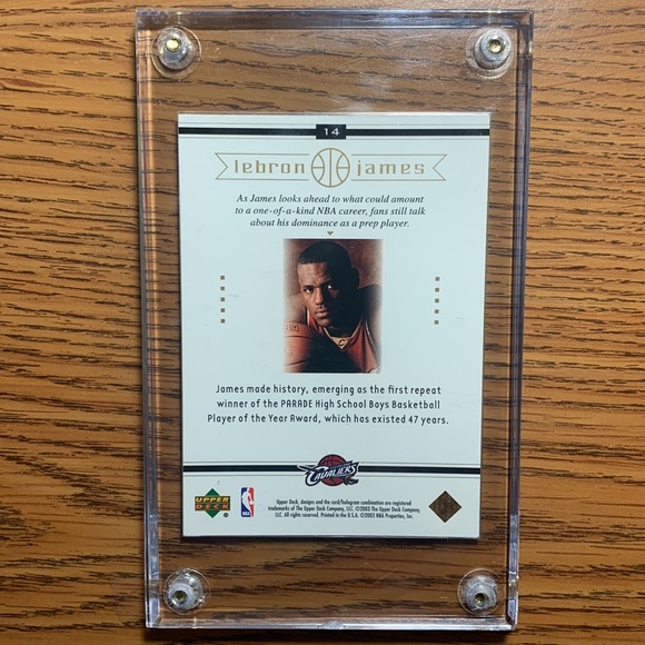 Lebron James Rookie Card - Picture 2 of 2